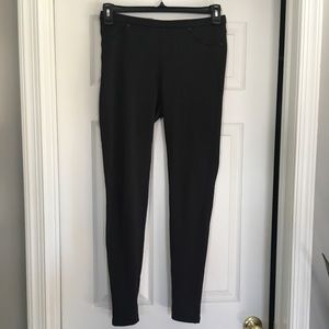 Simply Vera Wang black fleece lined leggings Sm